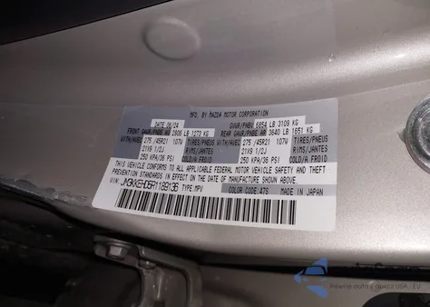 2024 Mazda Cx-90 3.3 Turbo Premium Plus from USA, damaged, VIN JM3KKEHD5R1189136